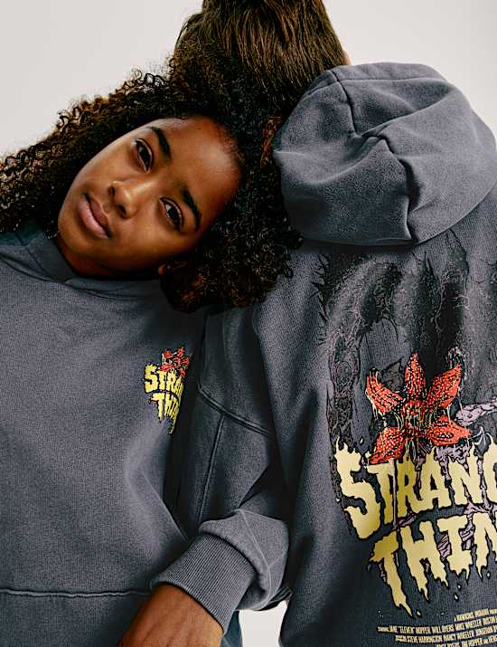 Cotton Rich Stranger Things™ Hoodie (6-16 Yrs)