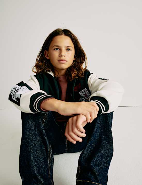 Cotton Rich Stranger Things™ Hooded Bomber (6-16 Yrs)