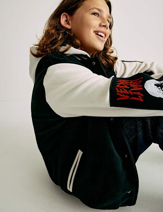 Cotton Rich Stranger Things™ Hooded Bomber (6-16 Yrs)