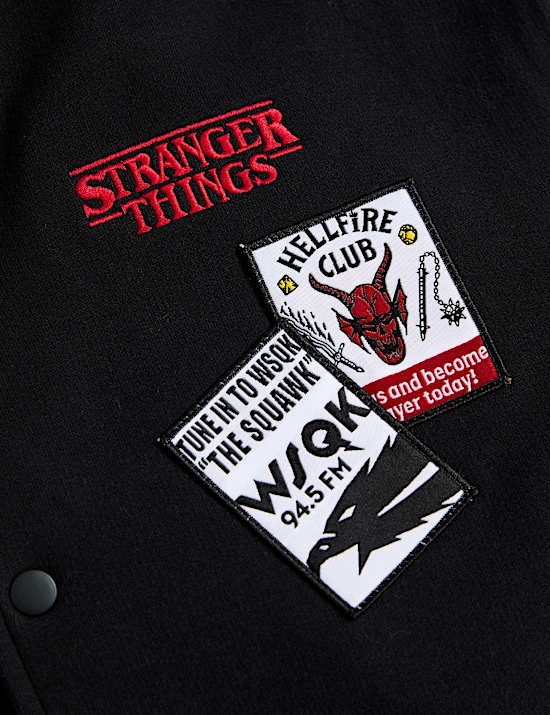 Cotton Rich Stranger Things™ Hooded Bomber (6-16 Yrs)