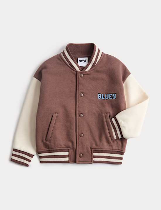 Cotton Rich Bluey&trade; Bomber Jacket (2-8 Years)
