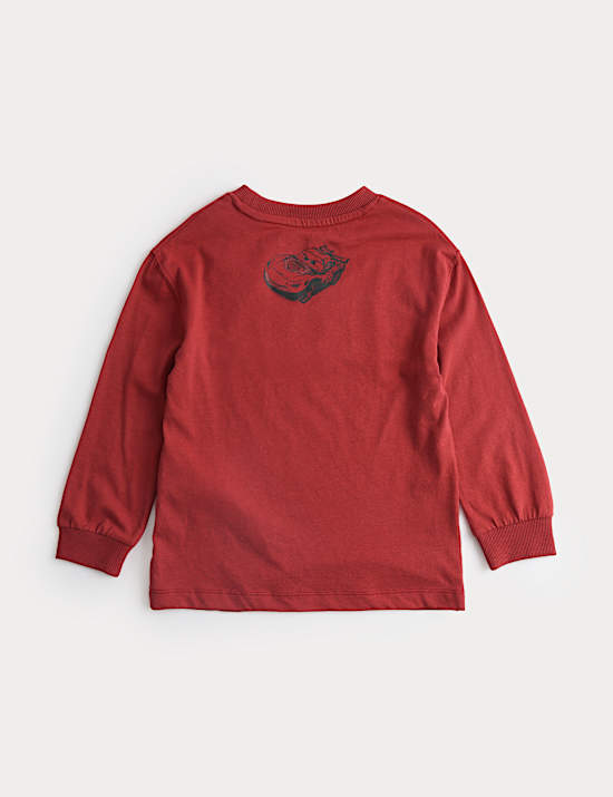 חולצת שרוול ארוך &trade;Disney Cars מכותנה טהורה (8-3 שנים)