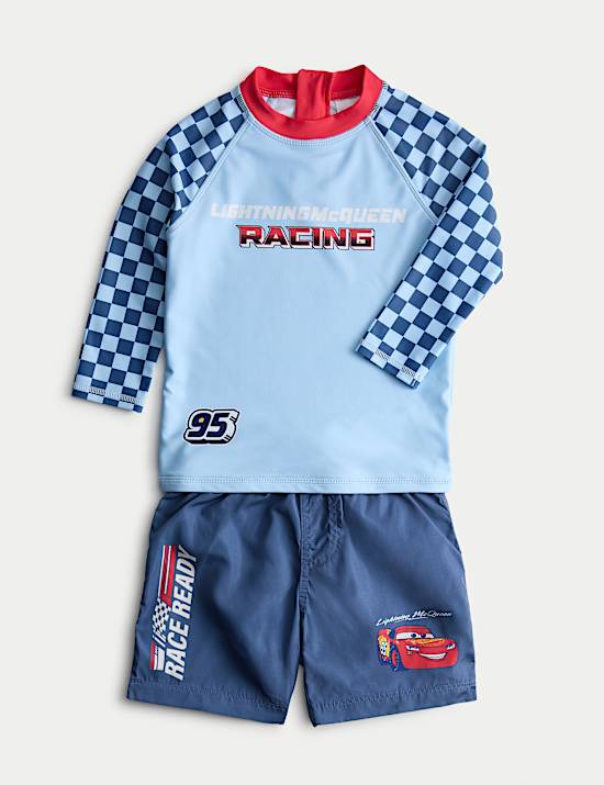 2pc Disney Cars&trade; Swim Set (2-8 Yrs)