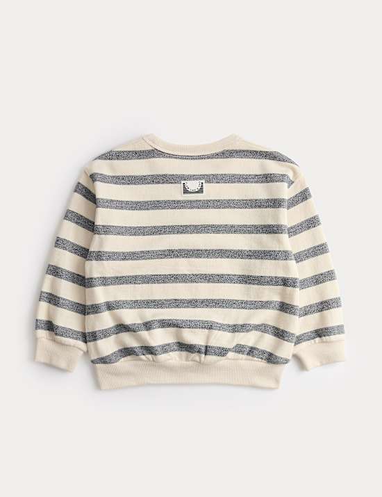 Pure Cotton Heavyweight Striped Top (2-8Yrs)