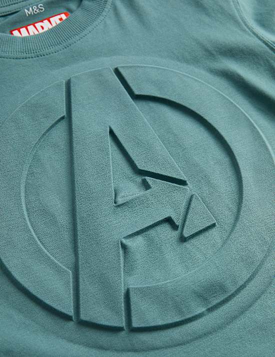 Lot de 2 tops à manches longues 100 % coton Marvel™ (du 2 au 8 ans)