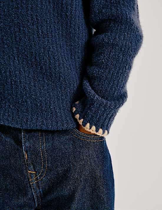 Crew Neck Knitted Jumper (2-10 Yrs)