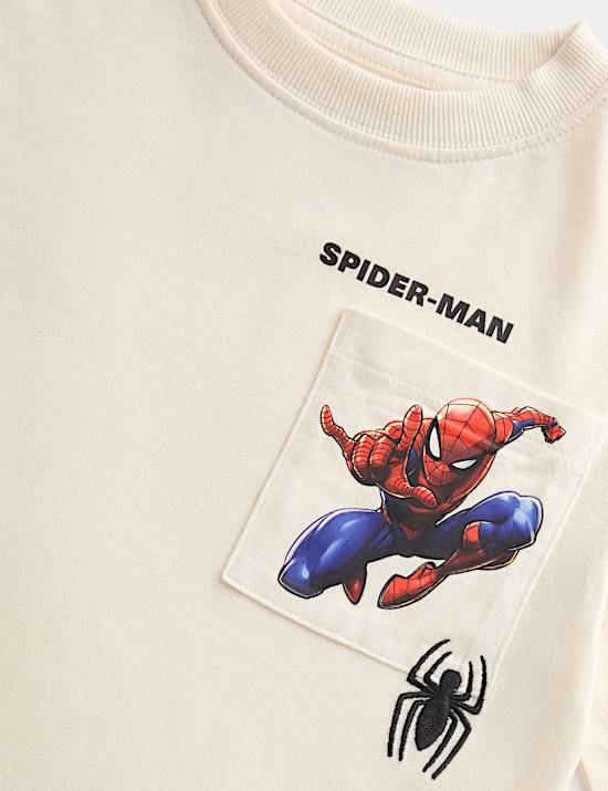 Pure Cotton Spider-Man&trade; Top (2-7 Years)