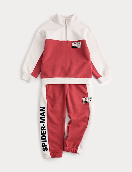Cotton Rich Spider-Man&trade; Outfit (2-8 Yrs)