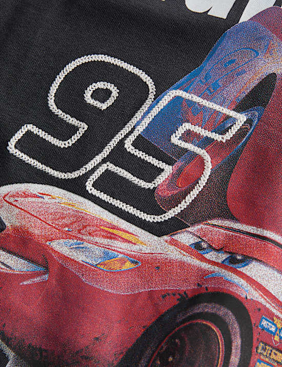 Top &agrave; manches longues 100 % coton &agrave; motif Disney Cars&trade; (du 2 au 8 ans)