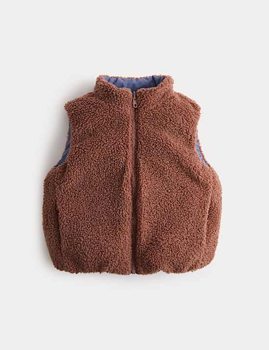 Wattiertes Gilet mit Borgfutter (2&ndash;8 J.)