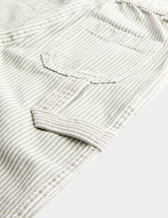 Pantalones de rayas 100 % algod&oacute;n (2-8 a&ntilde;os)