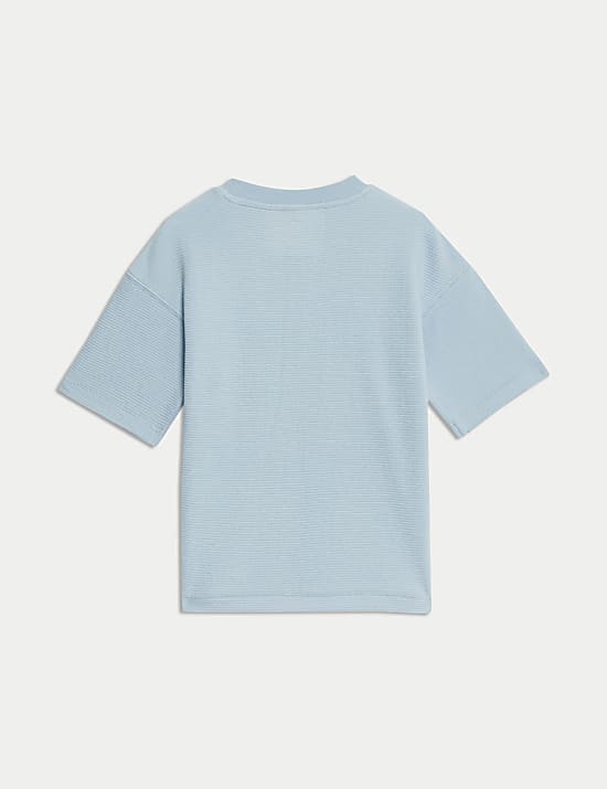 T-shirt &mu;&epsilon; &alpha;&nu;ά&gamma;&lambda;&upsilon;&phi;&eta; &upsilon;&phi;ή &alpha;&pi;ό 100% &beta;&alpha;&mu;&beta;ά&kappa;&iota; (1-7 &epsilon;&tau;ώ&nu;)