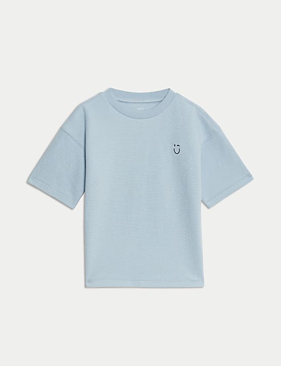 T-shirt &mu;&epsilon; &alpha;&nu;ά&gamma;&lambda;&upsilon;&phi;&eta; &upsilon;&phi;ή &alpha;&pi;ό 100% &beta;&alpha;&mu;&beta;ά&kappa;&iota; (1-7 &epsilon;&tau;ώ&nu;)