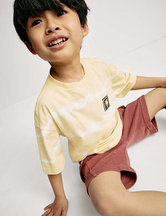 Pure Cotton Tie Dye T-Shirt (2-16 Yrs)