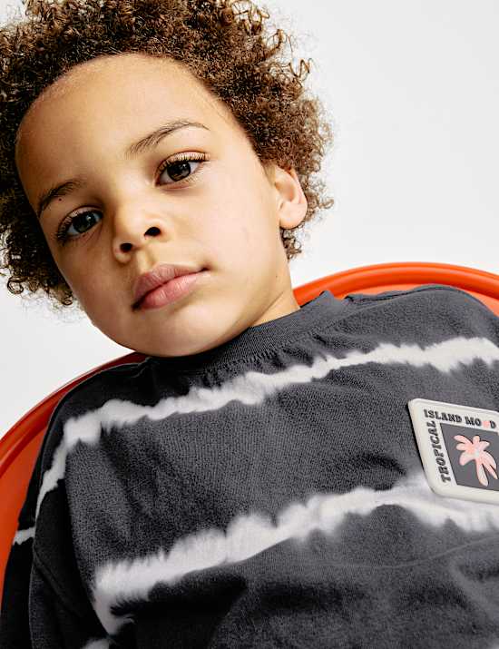 Pure Cotton Tie Dye T-Shirt (2-16 Yrs)