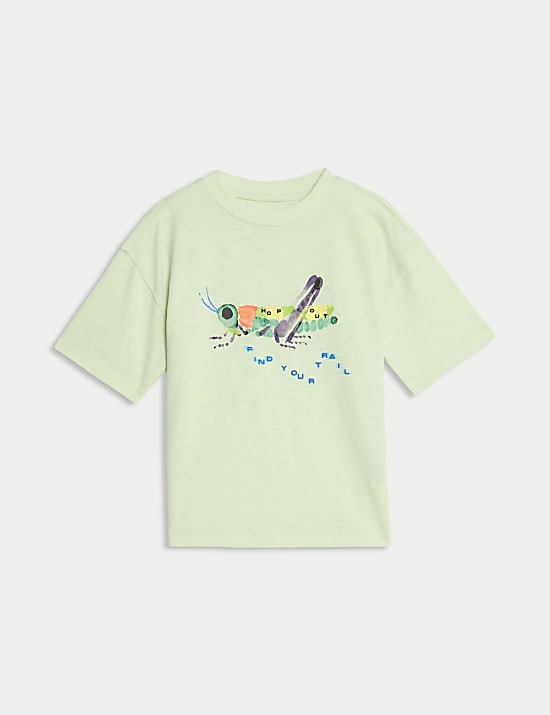 Pure Cotton Bug T-Shirt (1-8 Yrs)