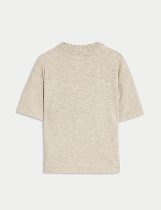 Pure Cotton Pocket T-Shirt (2-8 Yrs)