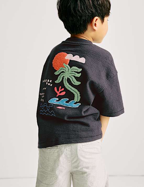 Pure Cotton Sunny Days T-Shirt (2-8 Yrs)