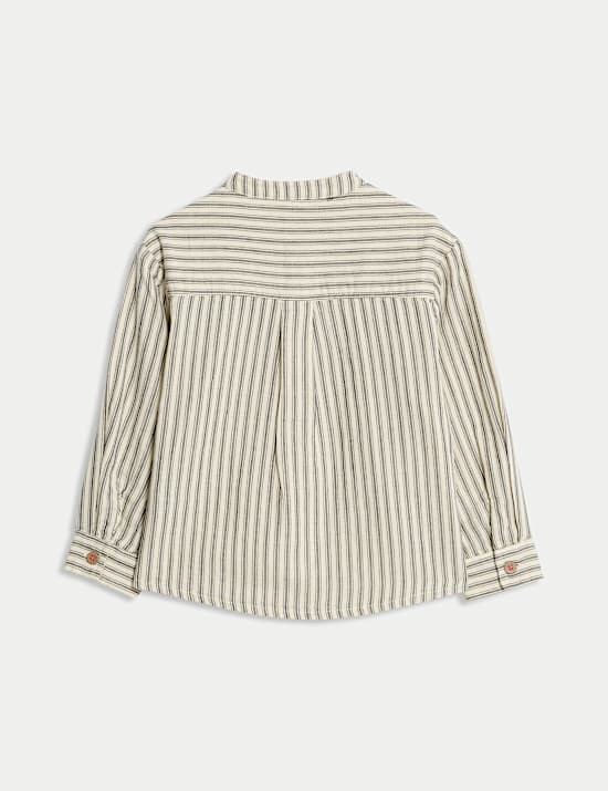 חולצת פסים מכותנה טהורה (10-1 שנים)