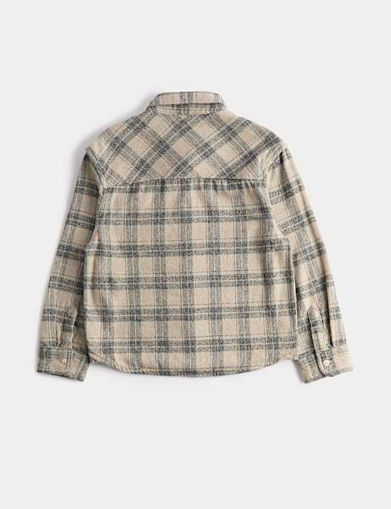 Pure Cotton Checked Shirt (2-8 Yrs)