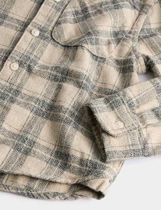 Pure Cotton Checked Shirt (2-8 Yrs)