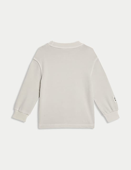 Top en coton avec texte imprim&eacute; (du 1 au 8 ans)