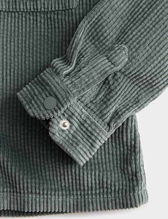 Pure Cotton Corduroy Shirt (2-8 Yrs)