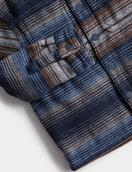 Striped Overshirt (2-8 Yrs)