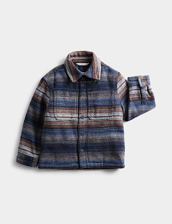 Striped Overshirt (2-8 Yrs)