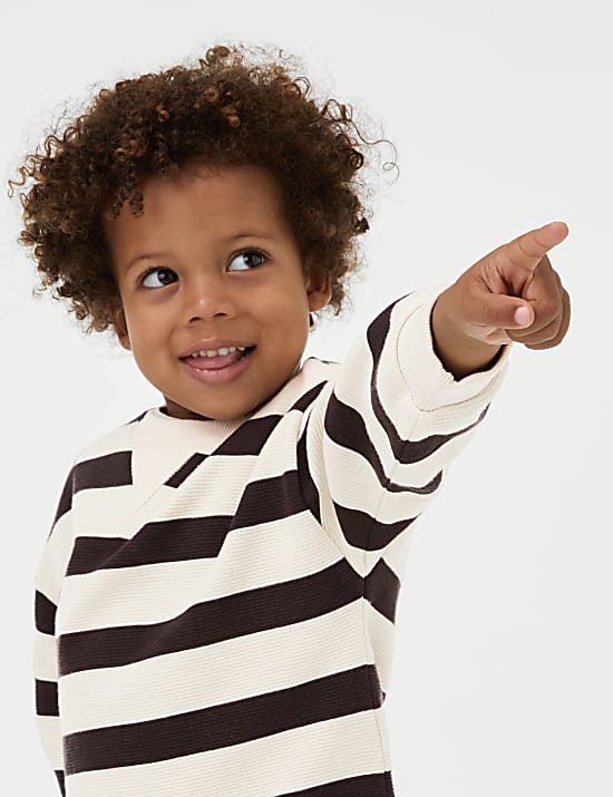 Cotton Rich Striped Top (1-16 Yrs)