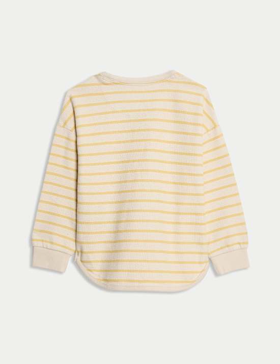 Cotton Rich Striped Top (2-8 Yrs)