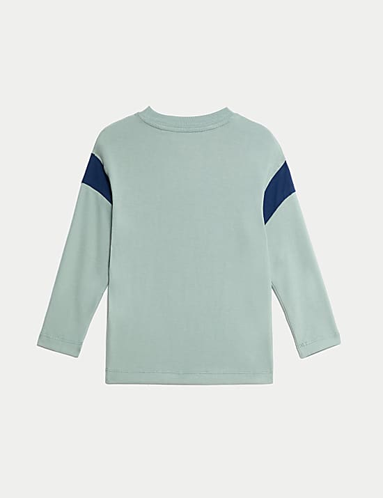 Top 100 % coton &agrave; motif graphique sportif (du 2 au 16 ans)