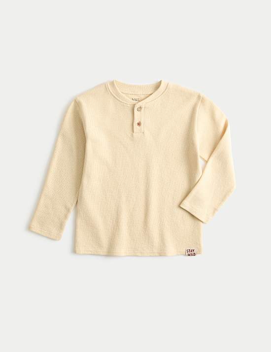 Top 100 % coton gaufr&eacute; (du 1 au 10 ans)