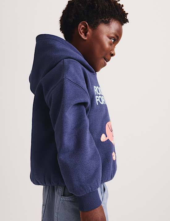 Cotton Rich Radish Graphic Hoodie (2-8 Yrs)
