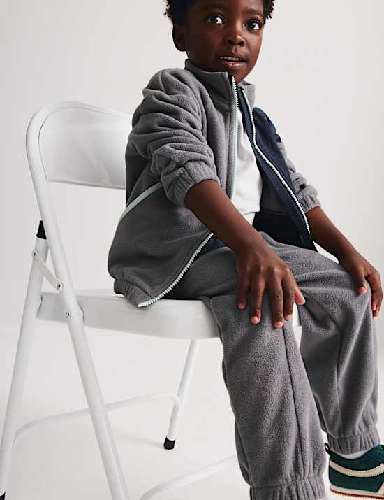 Fleece Unplug and Play Zip Through Jacket (2-8 Yrs)