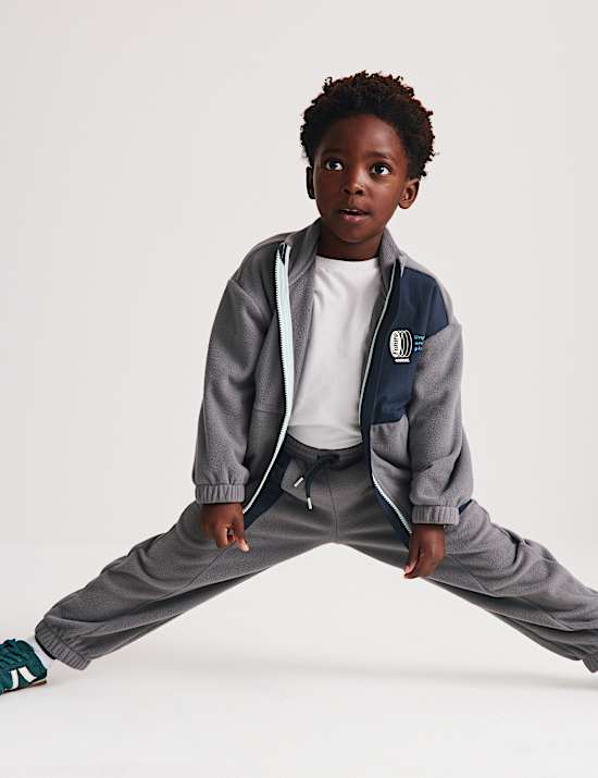 Fleece Unplug and Play Zip Through Jacket (2-8 Yrs)