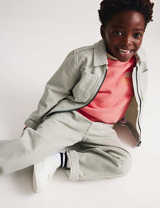 Sweat-shirt en coton &agrave; motif l&eacute;gume (du 1 au 8 ans)