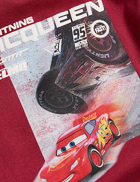 Cotton Rich Disney Cars™ Hoodie (2-8 Yrs)
