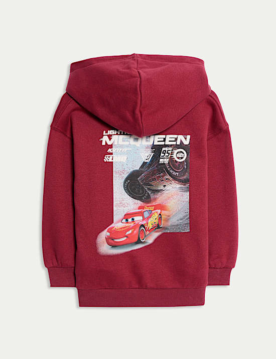 Cotton Rich Disney Cars™ Hoodie (2-8 Yrs)