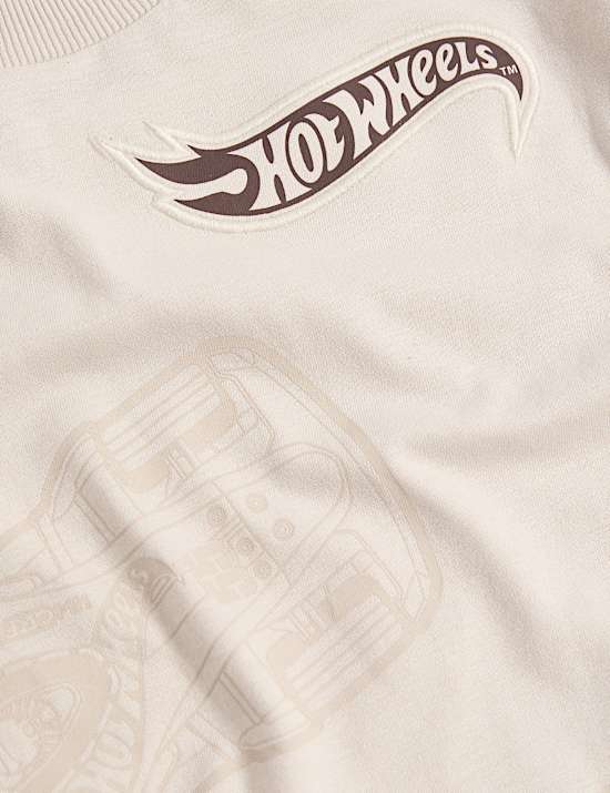 Hot Wheels™ T-Shirt aus reiner Baumwolle (2–8 Jahre)