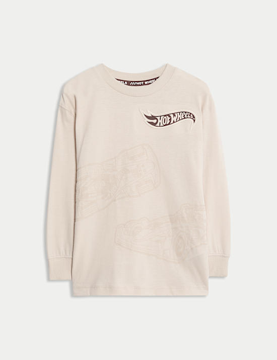 Hot Wheels™ T-Shirt aus reiner Baumwolle (2–8 Jahre)