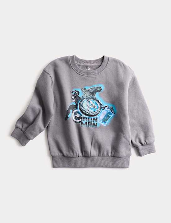 Sweat en coton Rich Avengers™ (du 2 au 8 ans)
