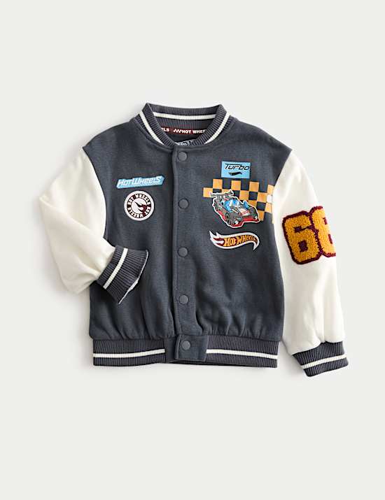 Cotton Rich Hot Wheels™ Bomber Jacket (2-8 yrs)