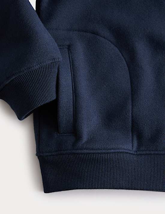 Φούτερ Bluey™ με φερμουάρ στο μισό μήκος και υψηλή περιεκτικότητα σε βαμβάκι (2-8 ετών)