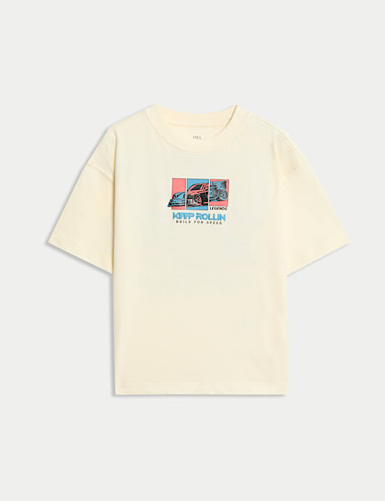 Pure Cotton T-Shirt (2-8 Yrs)