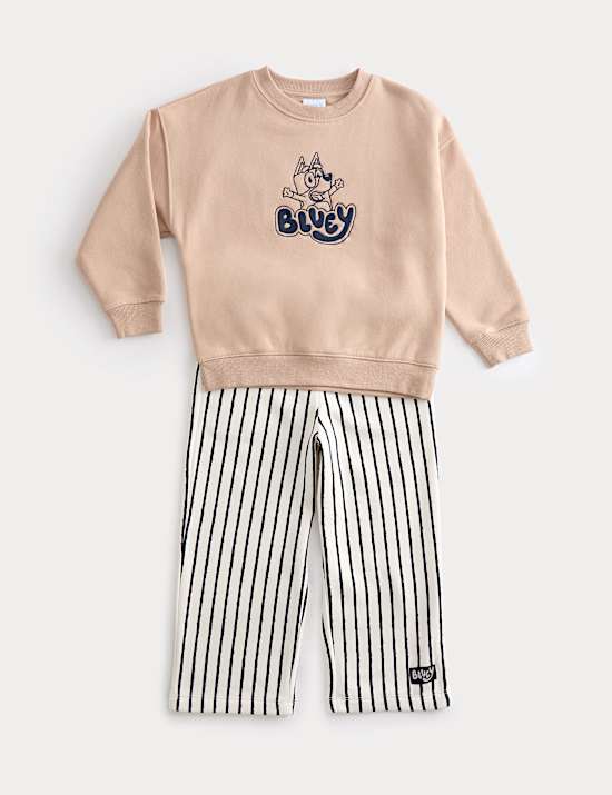 Cotton Rich Bluey™ Top & Bottom Outfit (2-8 Yrs)
