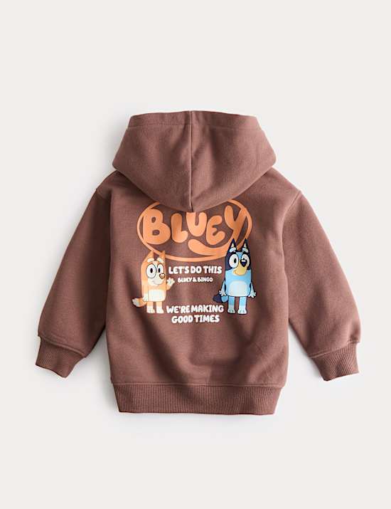 Cotton Rich Bluey™ Hoodie (2-8 Yrs)