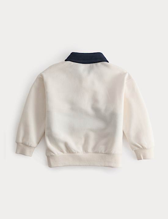 חולצת רוגבי &trade;Bluey מבד עשיר בכותנה (8-2 שנים)