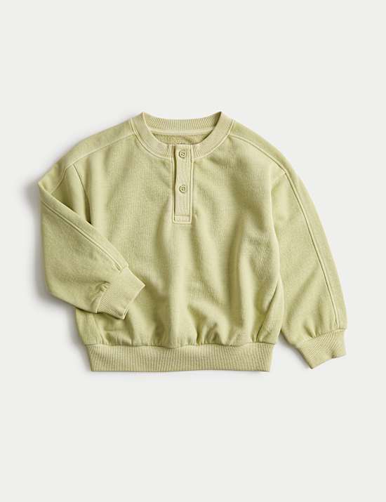 Cotton Rich Graphic Sweatshirt (2-8 Yrs)