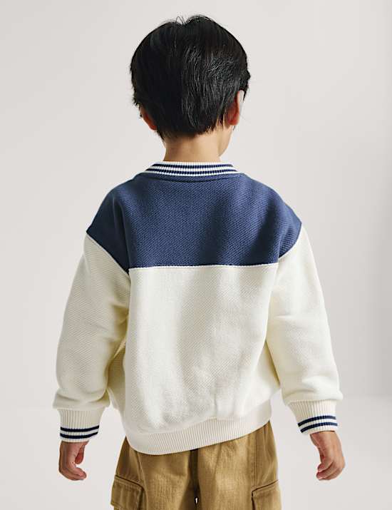 Cotton Rich Graphic Sweatshirt (2-8 Yrs)